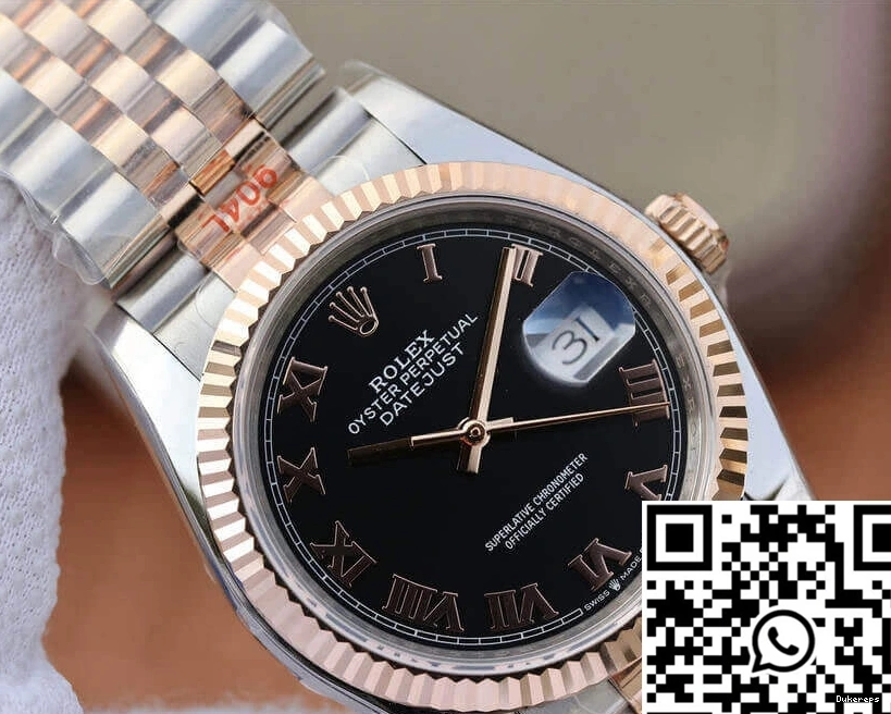 Factory Rolex 116231 36MM Gold Datejust 674 Rose OdorResistant GM 0823
